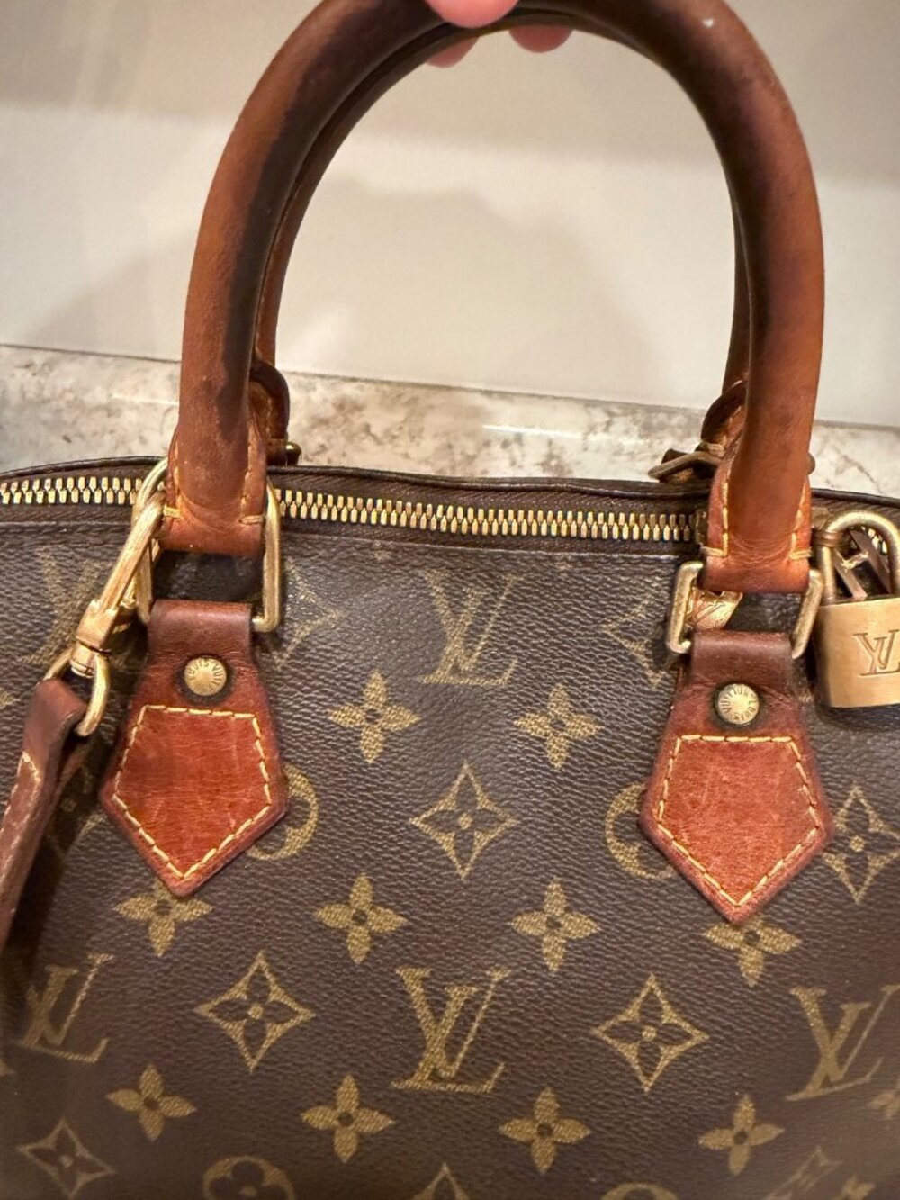 Louis Vuitton vintage Alma PM model M51130 Monogram Canvas Size Medium - Picture 11 of 11